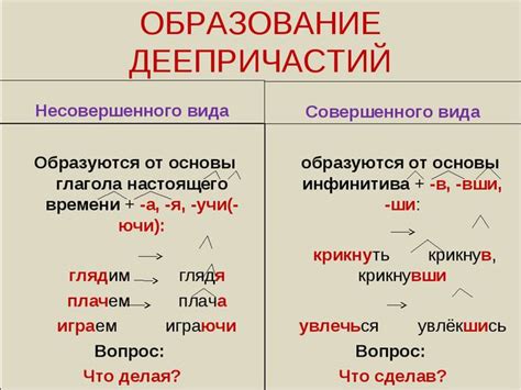 Причастие и деепричастие: определение и особенности