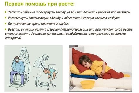 Причины рвоты у младенца