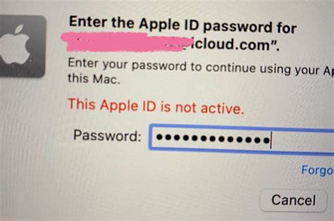 Проблемы с учетной записью Apple ID