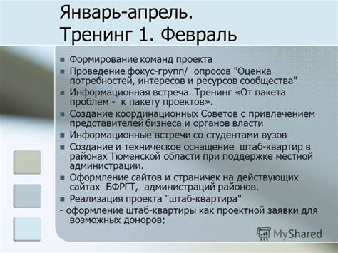 Проведение фокус-групп и опросов