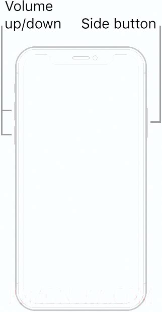 Проведите перезагрузку iPhone 12 Mini в случае неполадок