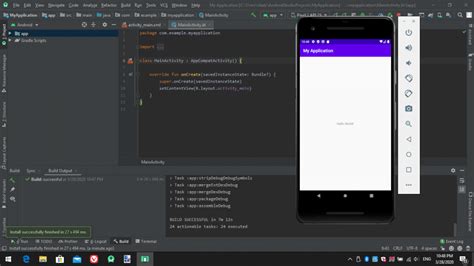 Проверка доступности устройства в Android Studio