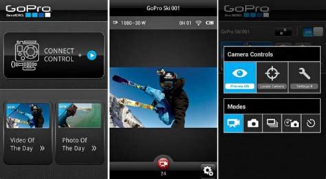 Программное обеспечение GoPro App и его настройка
