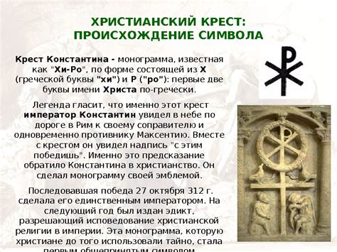 Происхождение символа крестика