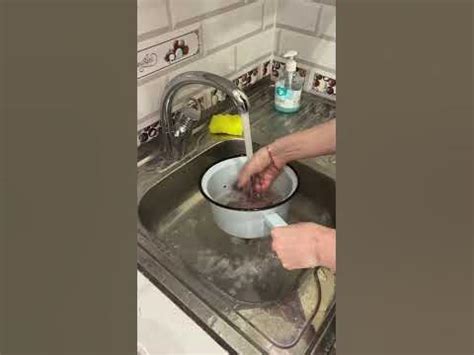 Промывание холодной водой