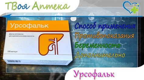 Противопоказания при использовании препарата Урсофальк