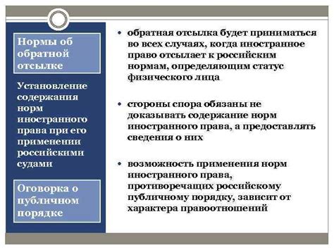 Процедура применения третьей главы Гражданского кодекса