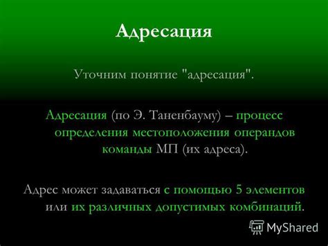 Процесс определения местоположения