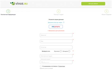 Процесс получения займа в МФО Вивус