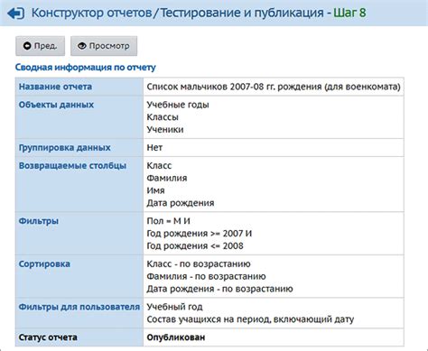 Публикация и тестирование