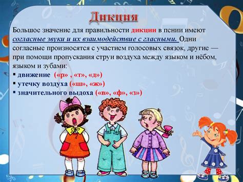 Работа над дикцией и артикуляцией