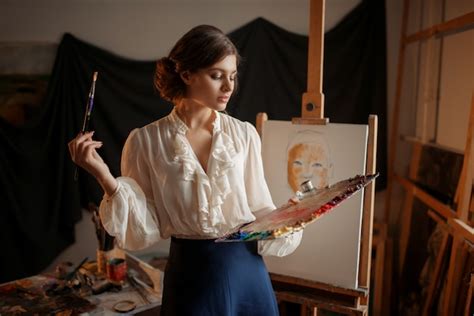 Работа с палитрой и кистью