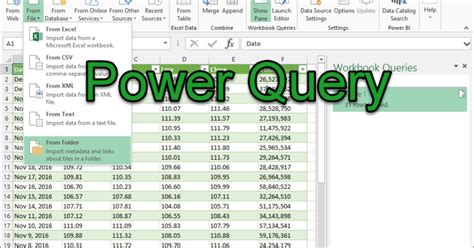 Работа с формулами и функциями в Power Query