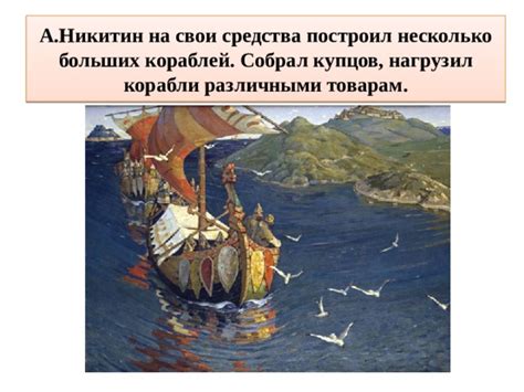 Раздел 2: Путешествие Никитина