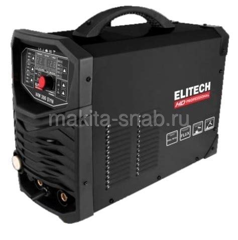 Раздел 3: Настройка параметров полуавтомата Elitech 200 Syn