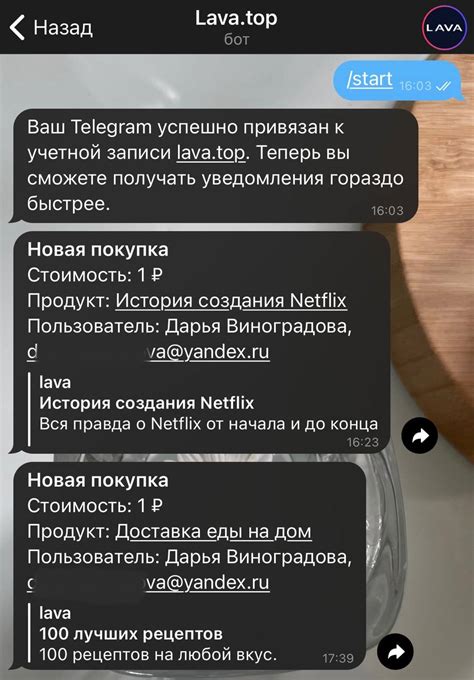 Раздел 4: Настройка уведомлений