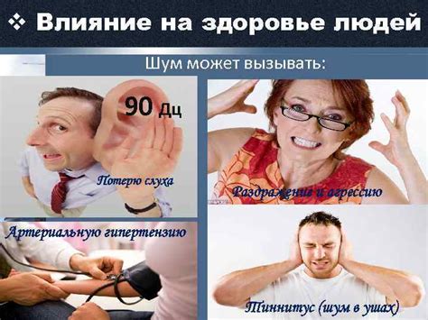 Раздражение и шум