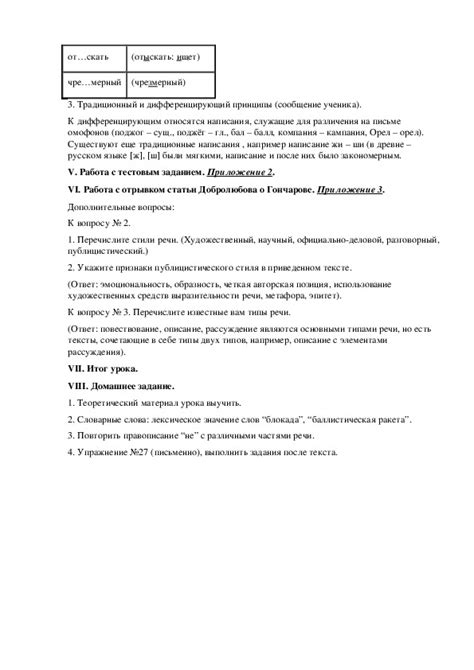 Разработка плана изучения русской орфографии