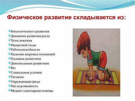 Разработка программы морального и физического развития