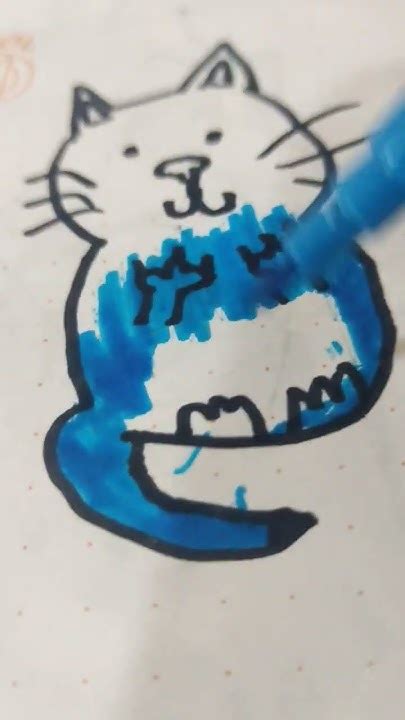 Раскрашиваем кота
