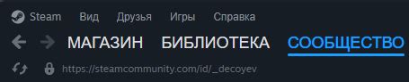 Результат: создание персонализированной ссылки в Steam