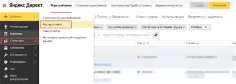 Рекламные кампании и платные инструменты