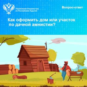 Рекомендации по получению дачной амнистии