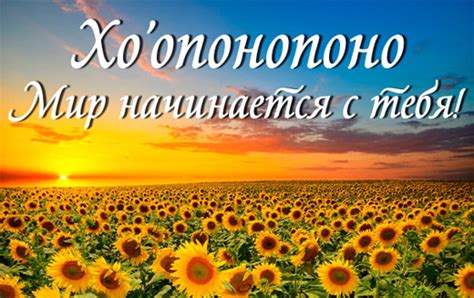 Рекомендации по применению хоопонопоно для достижения личностного роста