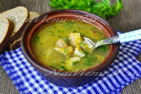 Рецепты блюд с замороженными белыми грибами: