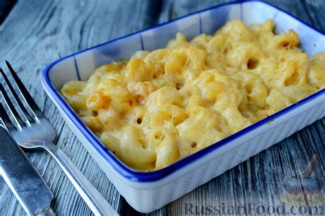 Рецепты макарон с сыром