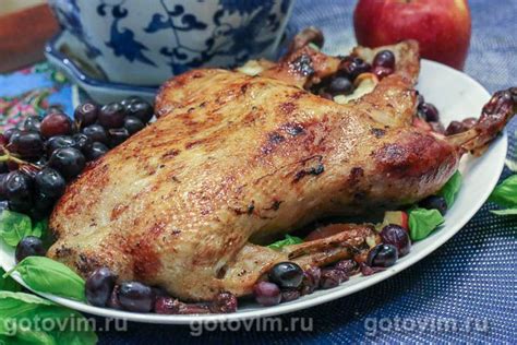 Рецепты приготовления утки гриль в духовке