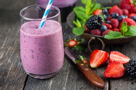 Рецепт вкусного фруктового смузи