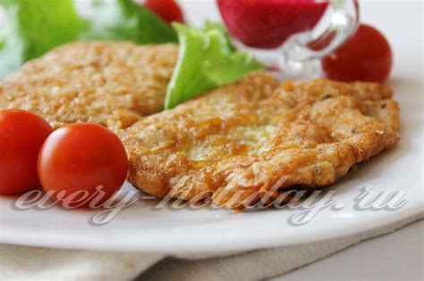 Рецепт классических отбивных из свинины