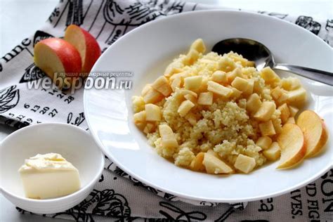 Рецепт кускуса на молоке с ягодами и орехами