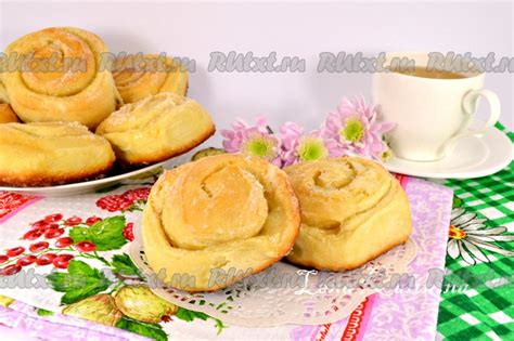 Рецепт начинки для булочек с сахаром