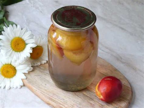 Рецепт приготовления компота из нектарина