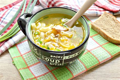 Рецепт приготовления супа с макаронами без картошки