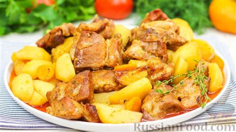 Рецепт №1: Мясо с картошкой "По-деревенски"
