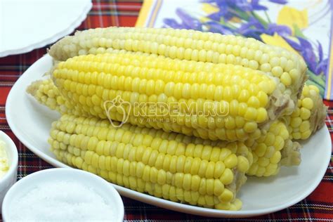 Рецепт №4: Кукуруза со сливочным соусом