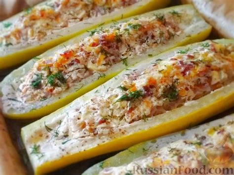Рецепт 3: Сочные фаршированные кабачки с мясом