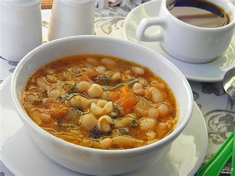 Рецепт 5: Суп с бобами и овощами