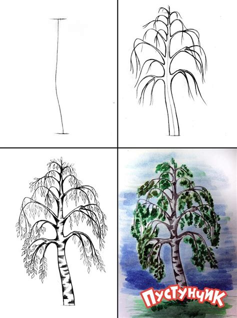 Рисование дерева