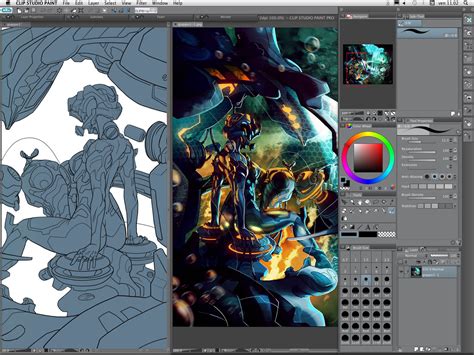 Рисование и создание иллюстраций в Clip Studio