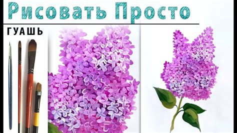 Рисование основной формы букета