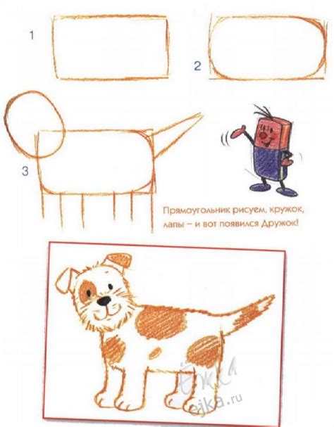 Рисование собаки гуашью: основы для начинающих