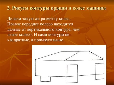 Рисуем контуры и форму объекта