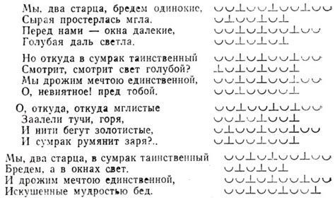 Ритм и гармония глаголов в стихах