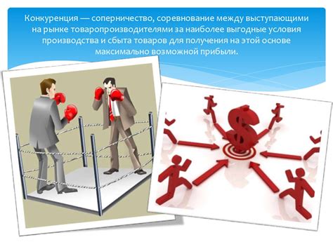 Роль конкурентов на рынке