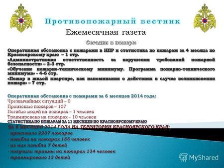 Роль охраны труда в предотвращении пожаров