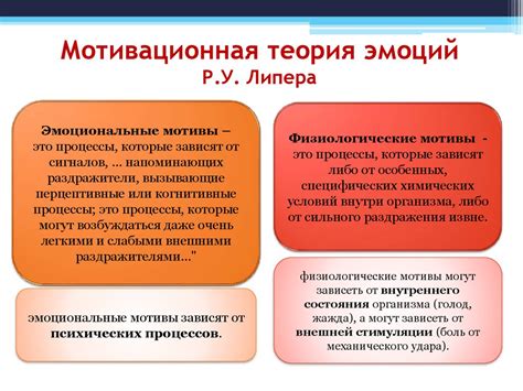 Роль эмоций в возникновении сильного возбуждения